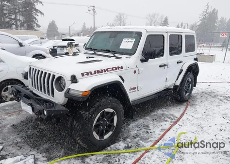 2020 Jeep Wrangler Unlimited Rubicon 4X4 from USA, damaged, VIN 1C4JJXFM9LW275517